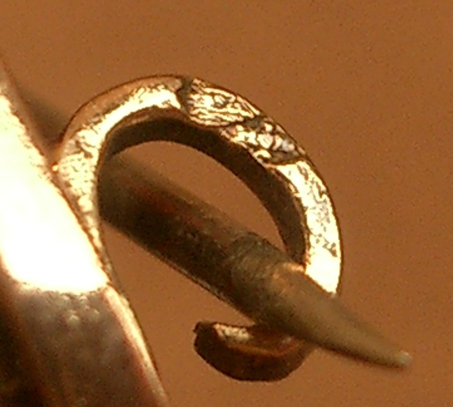 Broche ancienne en or 18k , camée en pierre dure XIXe siècle-photo-7