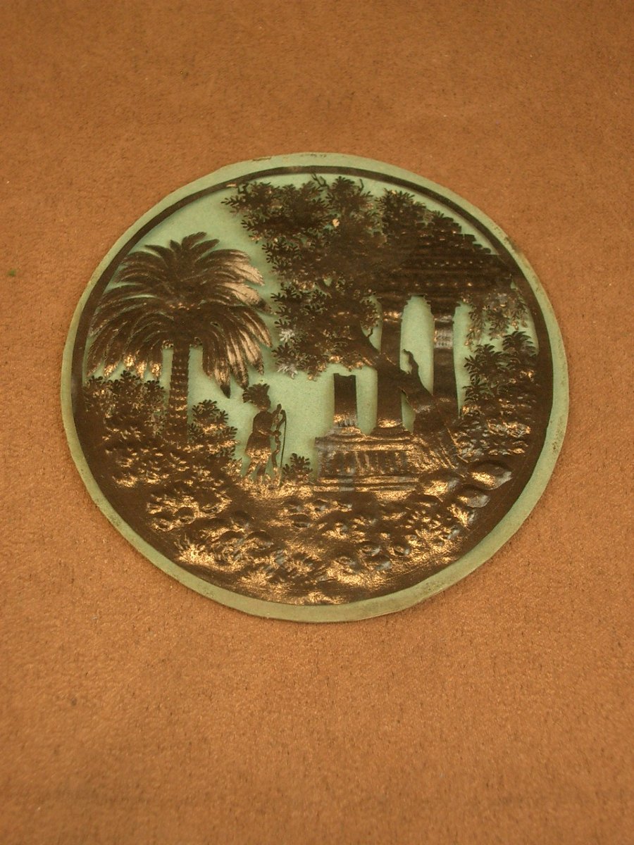 Miniature découpures, découpis, Travail Suisse Genevois fin du XVIIIe, début du XIXe siècle -photo-4