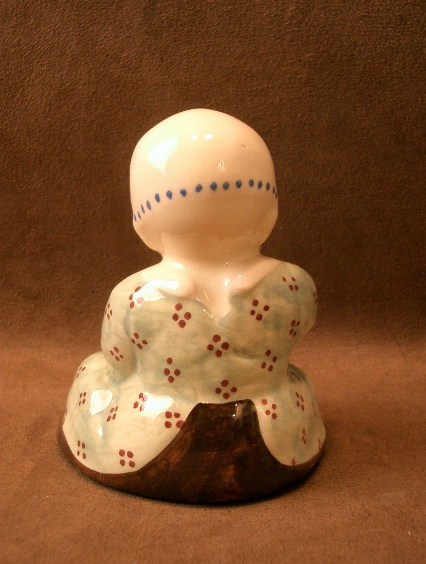 Quimper Earthenware Baby Berthe Savigny-photo-1
