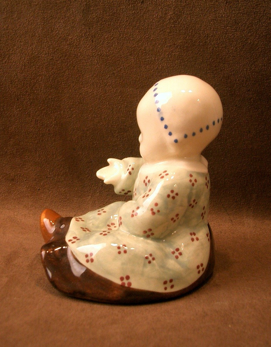 Quimper Earthenware Baby Berthe Savigny-photo-2