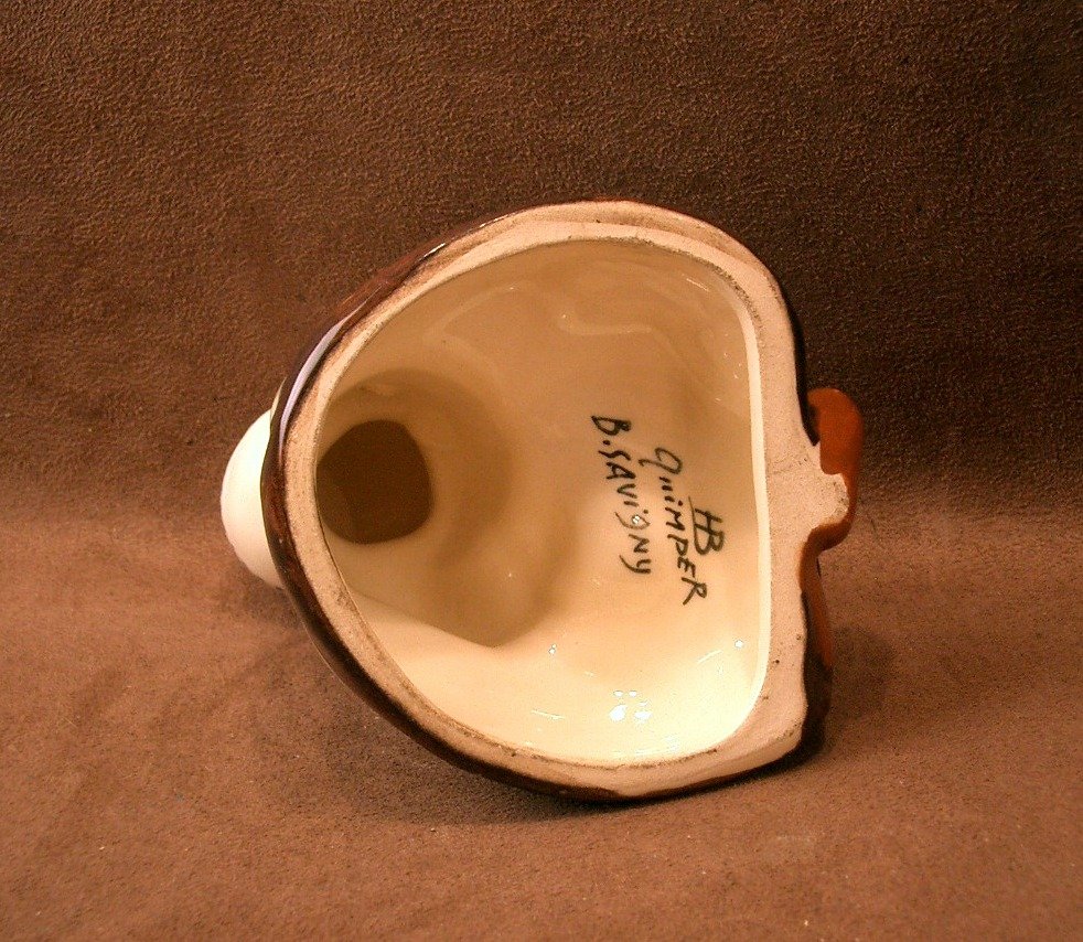 Quimper Earthenware Baby Berthe Savigny-photo-5