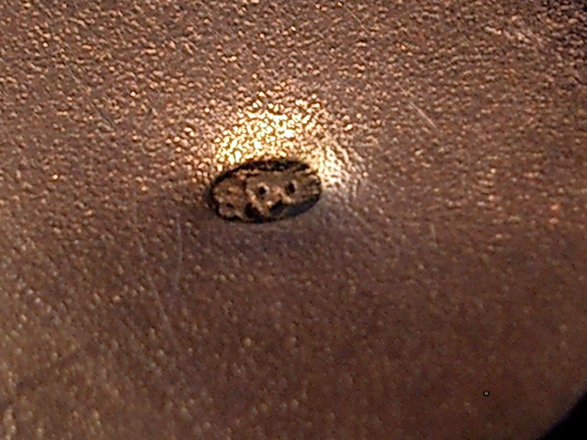 Antique Drapery Necklace In Silver, Vermeil And Micro Mosaic-photo-7