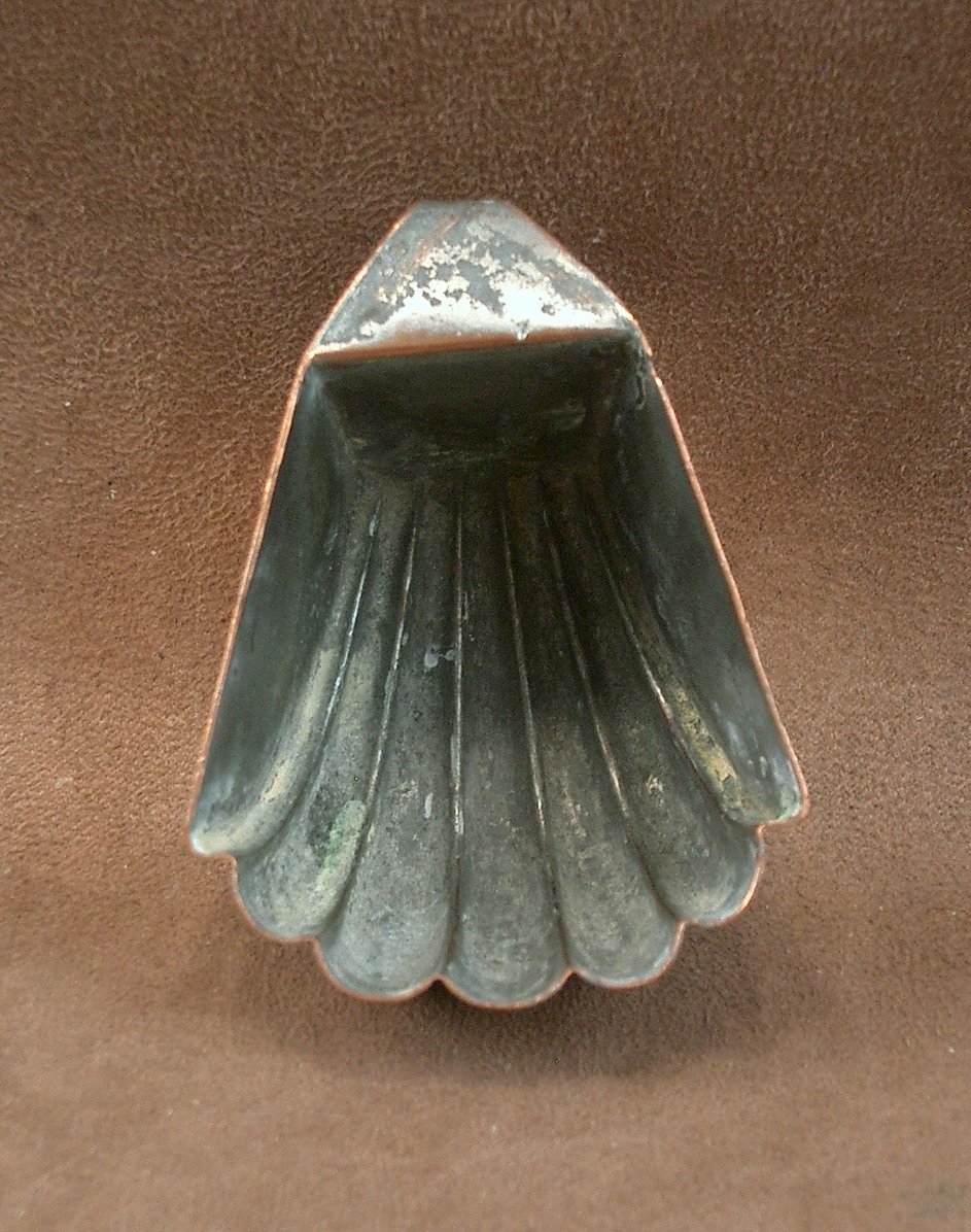 Moule à madeleine en cuivre Cuisines du roi Louis Philippe 1er pour son château de Bizy-photo-5