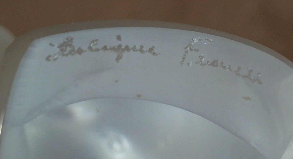 Oiseau moineau en cristal dépoli signé Lalique-photo-8