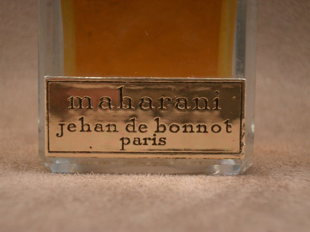 Flacon à parfum ancien "Maharani" Jehan de Bonnot vers 1920-photo-2