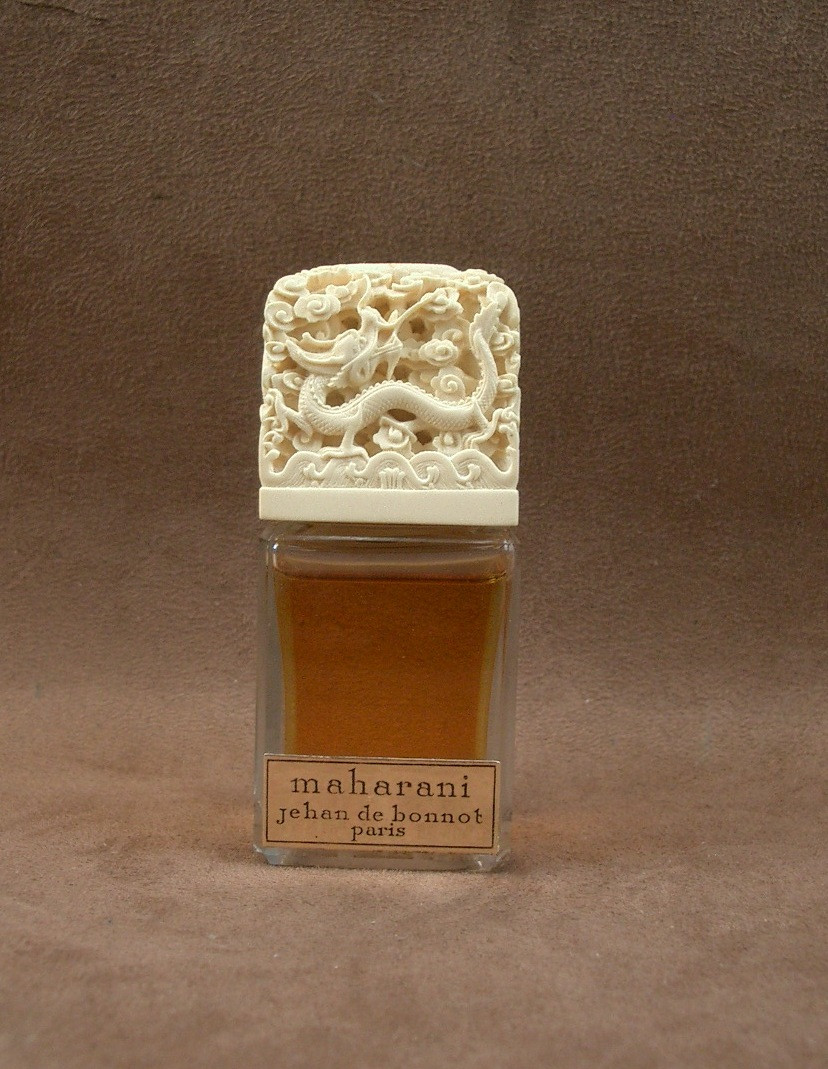 Flacon à parfum ancien "Maharani" Jehan de Bonnot vers 1920