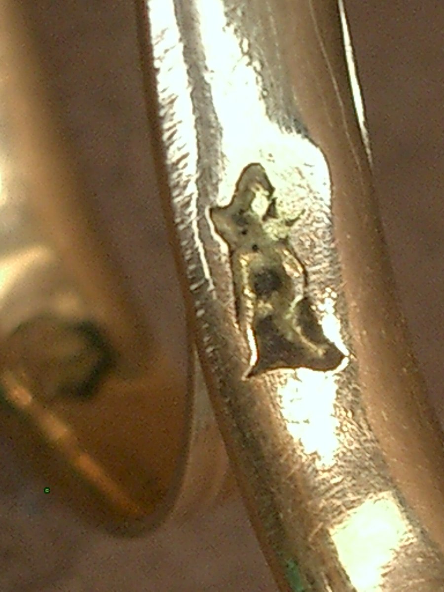 Paire de ciseaux en or 18K XVIIIe siècle-photo-7