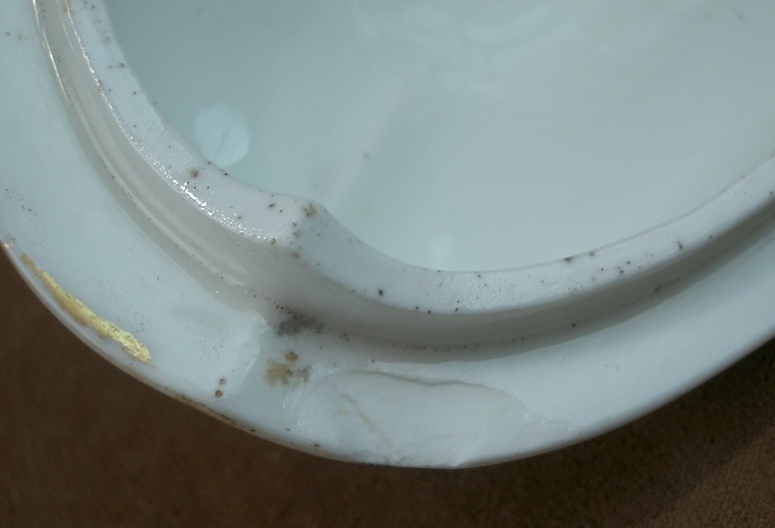 Sucrier dit "de Monsieur le premier" en Porcelaine de Sèvres XVIIIe siècle -photo-2