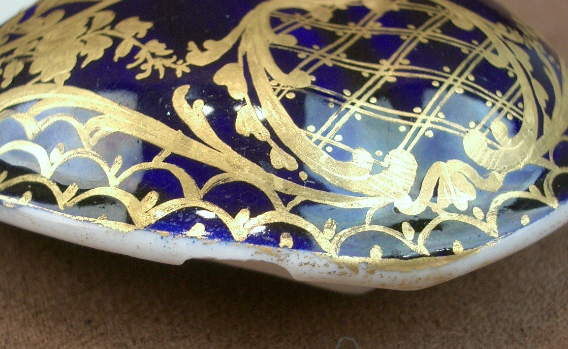 Sucrier dit "de Monsieur le premier" en Porcelaine de Sèvres XVIIIe siècle -photo-3