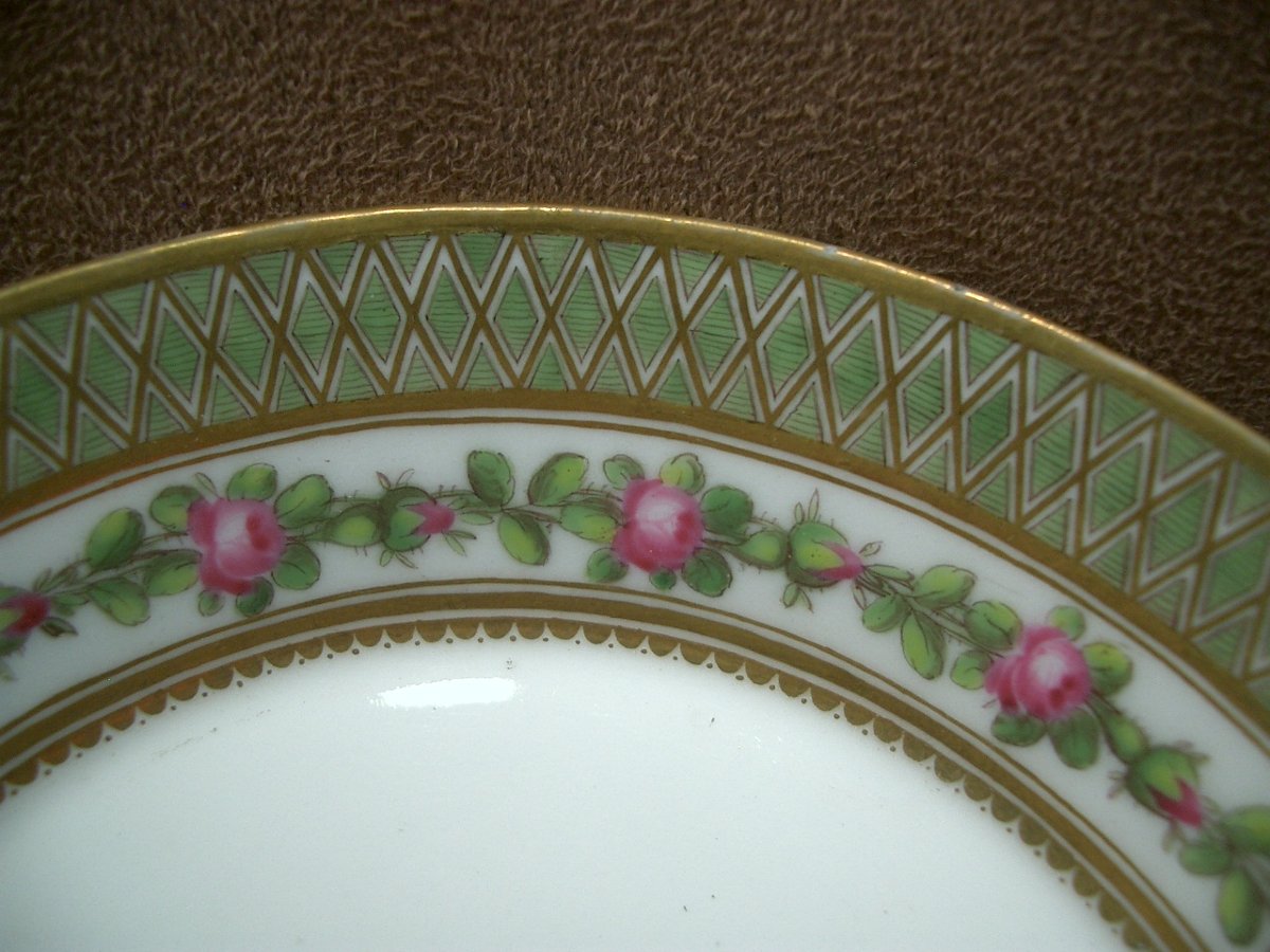 Tasse Litron  Porcelaine de Paris Manufacture de Clignancourt Comte de Provence, fin du XVIIIe-photo-3