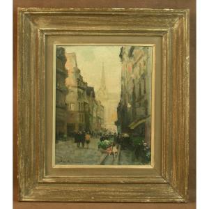 Peinture Huile sur toile par Jules René Hervé (1887-1981) 