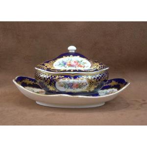 Sugar Bowl Sèvres Porcelain 18th Century