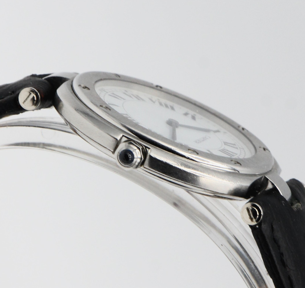 Cartier Santos Vendôme Watch. Steel. 33 Mm-photo-4