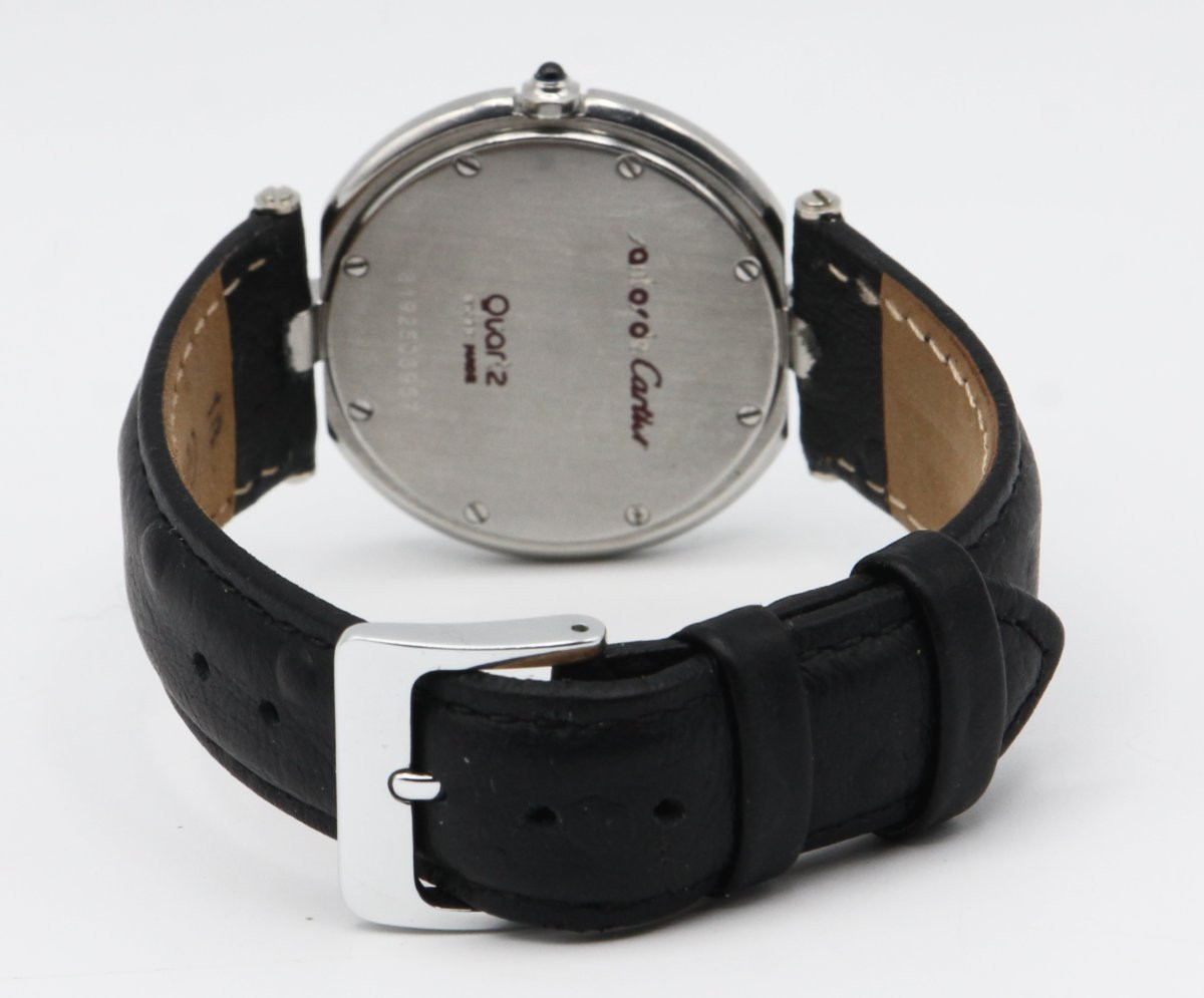 Cartier Santos Vendôme Watch. Steel. 33 Mm-photo-2