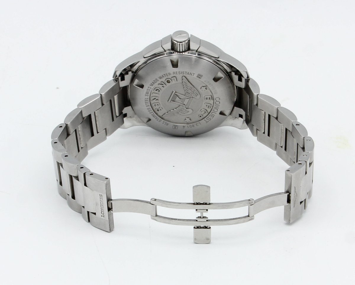 Montre LONGINES Conquest Chronographe automatique. 44 mm-photo-3