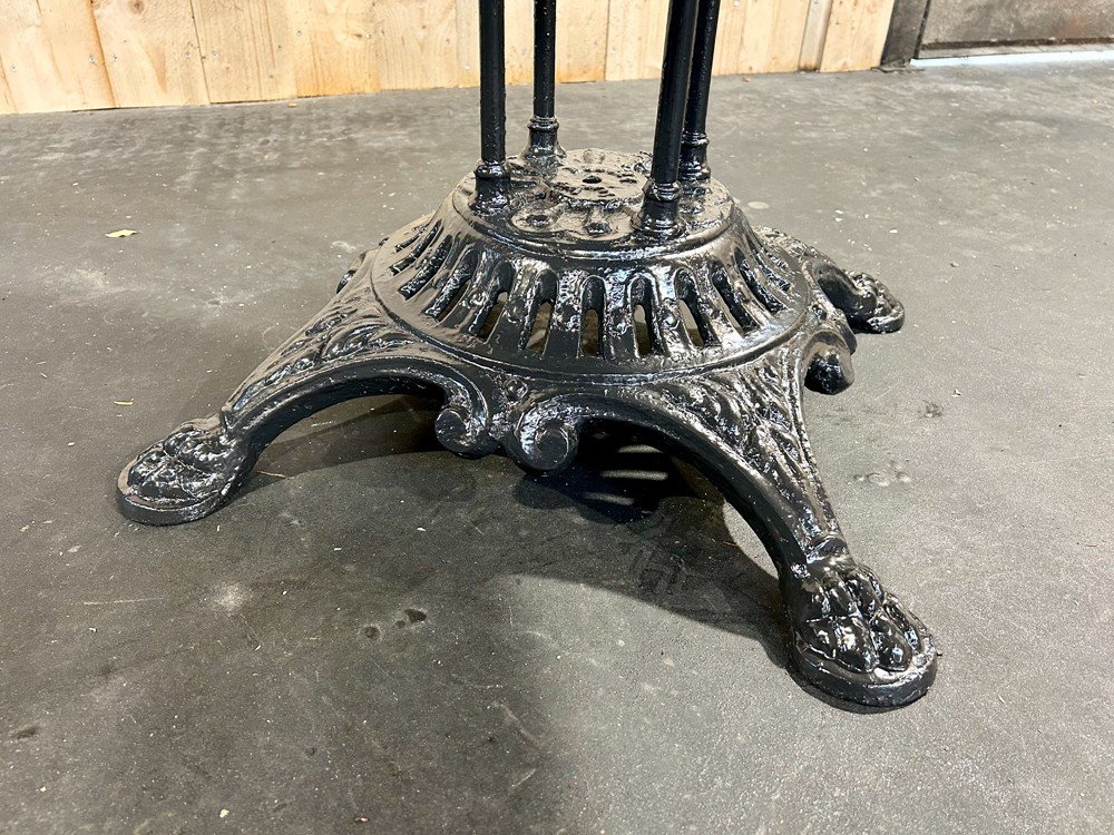 Table De Jardin Piètement Fonte époque 1900-photo-1