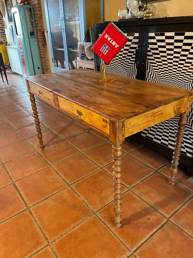 Table Bureau d'Atelier 1900-photo-2