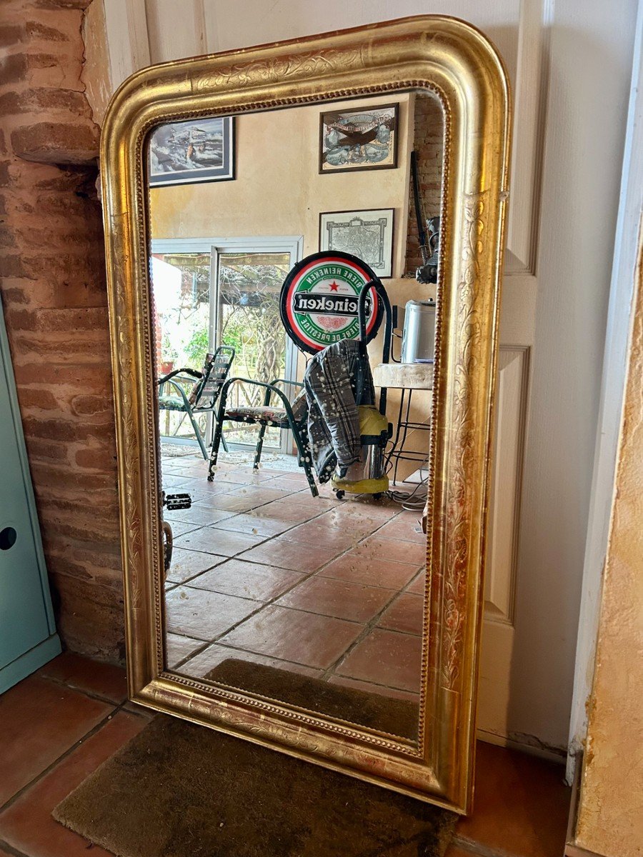 Large Louis Philippe Mirror 19th Century