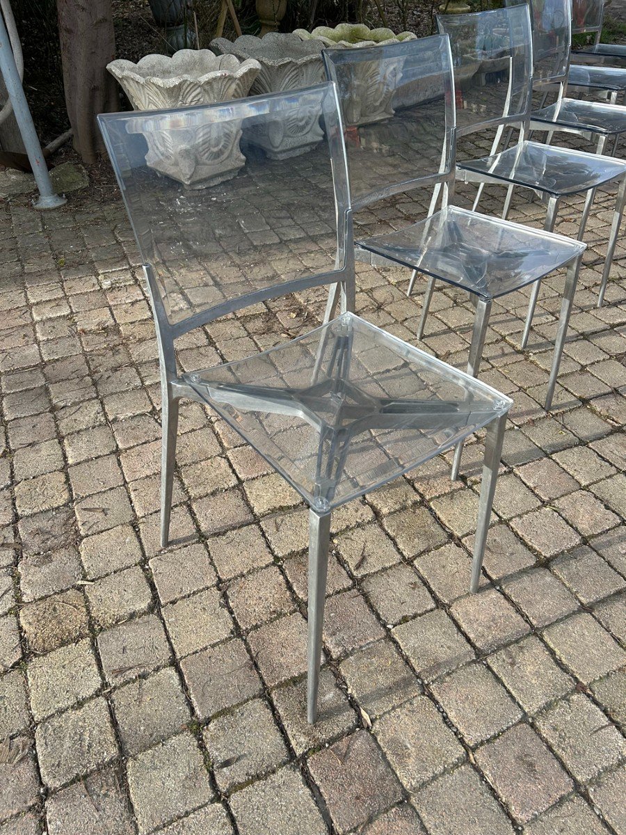 Lot De 6 Chaises Design " Dondoli/pocci  Année 2002-photo-4