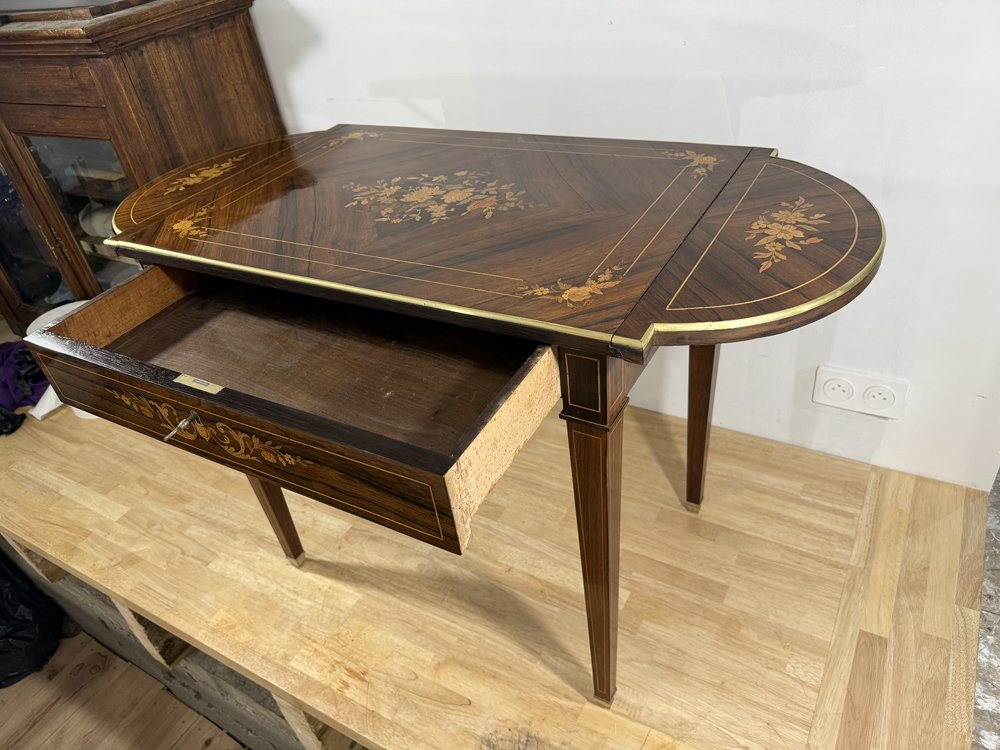 Table à Oreille 19ème Style Louis XVI-photo-1