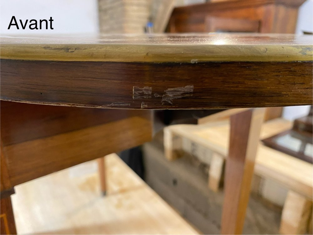 Table à Oreille 19ème Style Louis XVI-photo-6