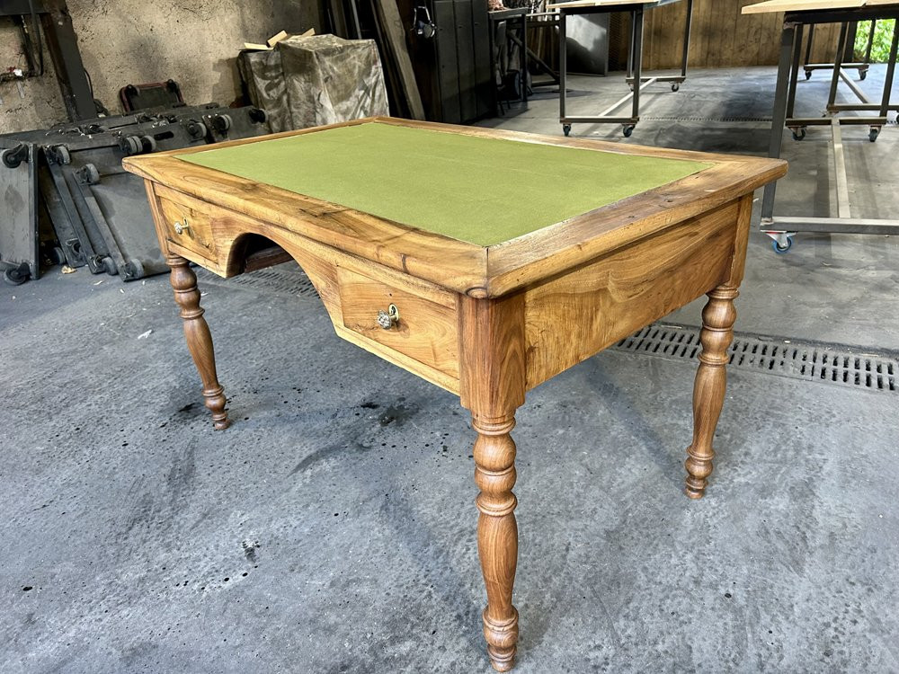 Meuble de metier Bureau de Mercerie en Noyer fin 19ème -photo-4