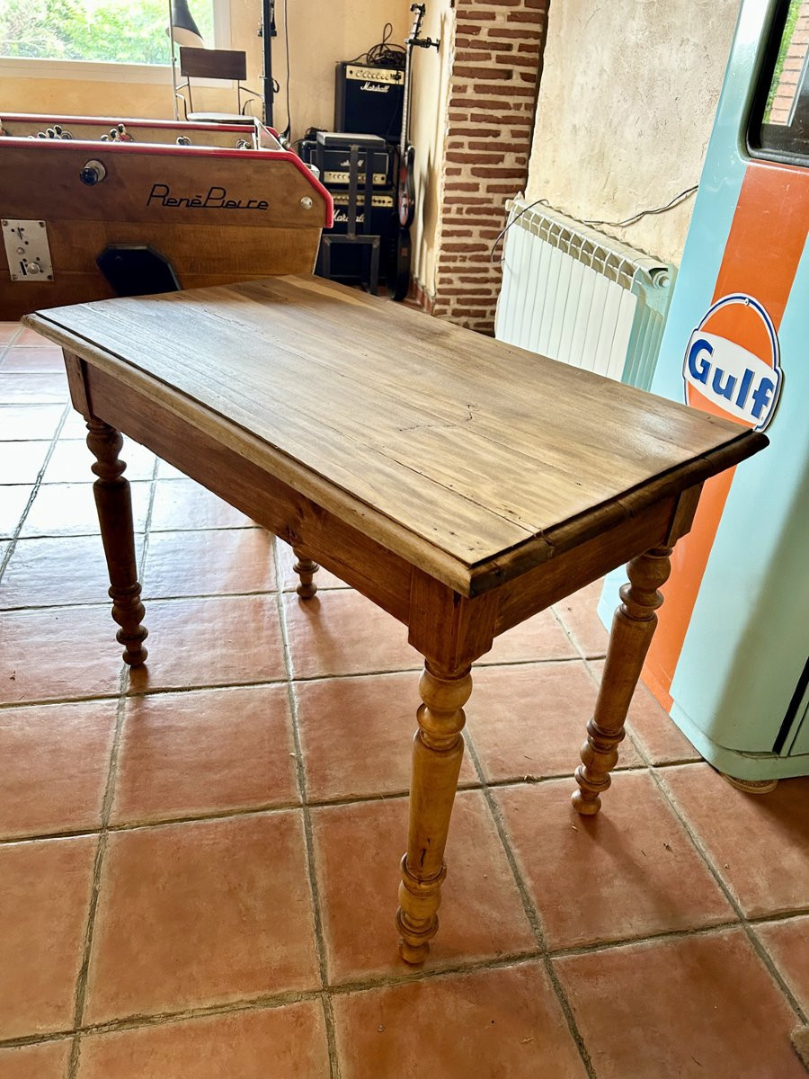1950s Printing Side Table-photo-3