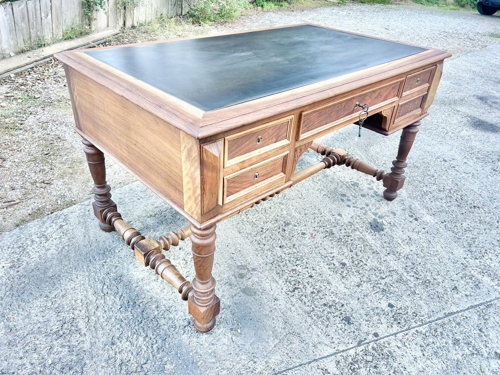 Meuble de métier Bureau de notaire époque 1900-photo-3