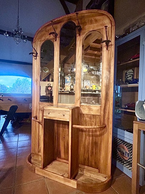 Art Deco 1930s/40s Entryway Coat Rack