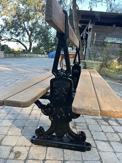 Double-sided Public Bench, 1950-photo-3