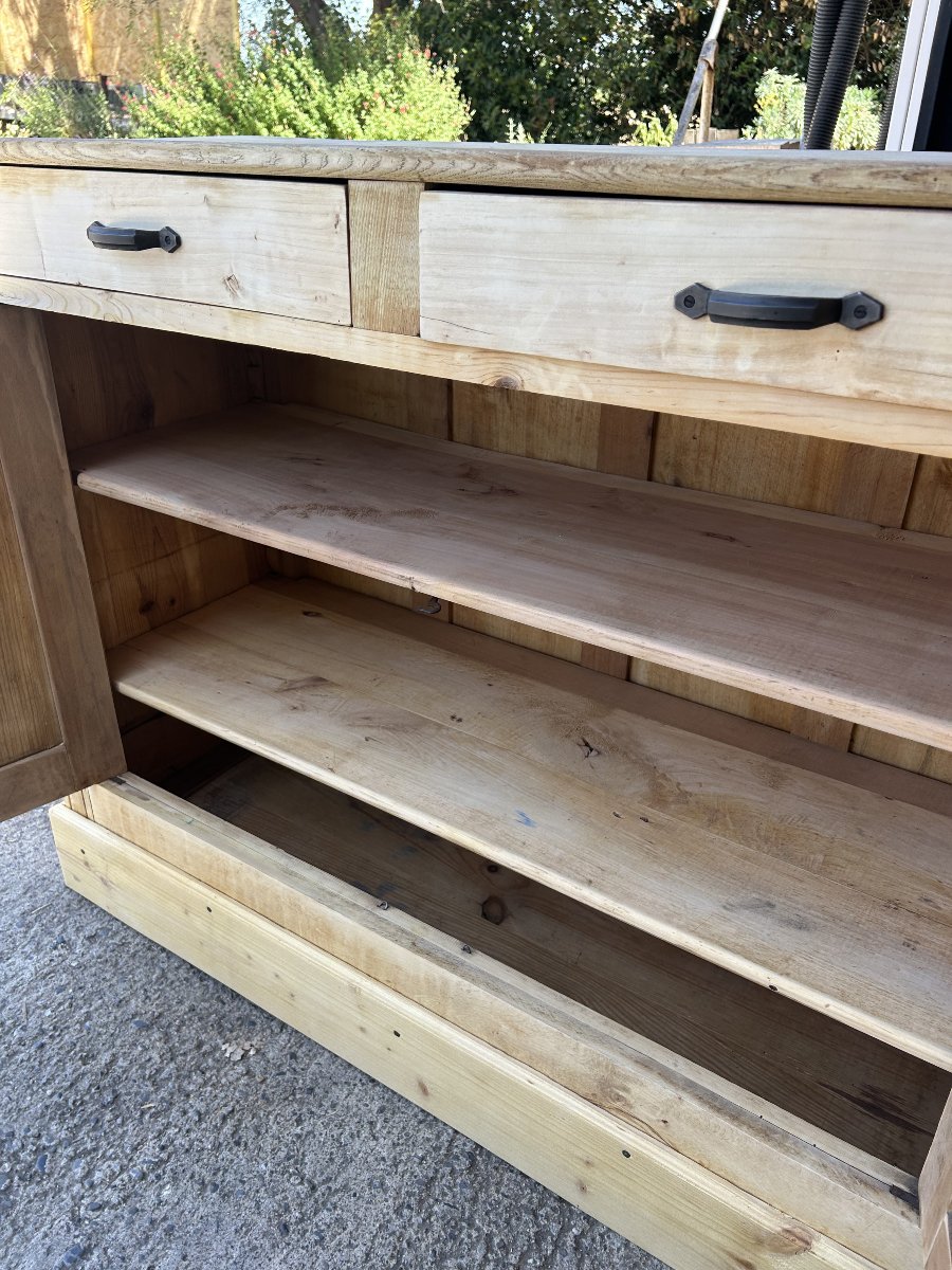 1900 Grocery Cabinet With 2 Doors And 2 Drawers-photo-1
