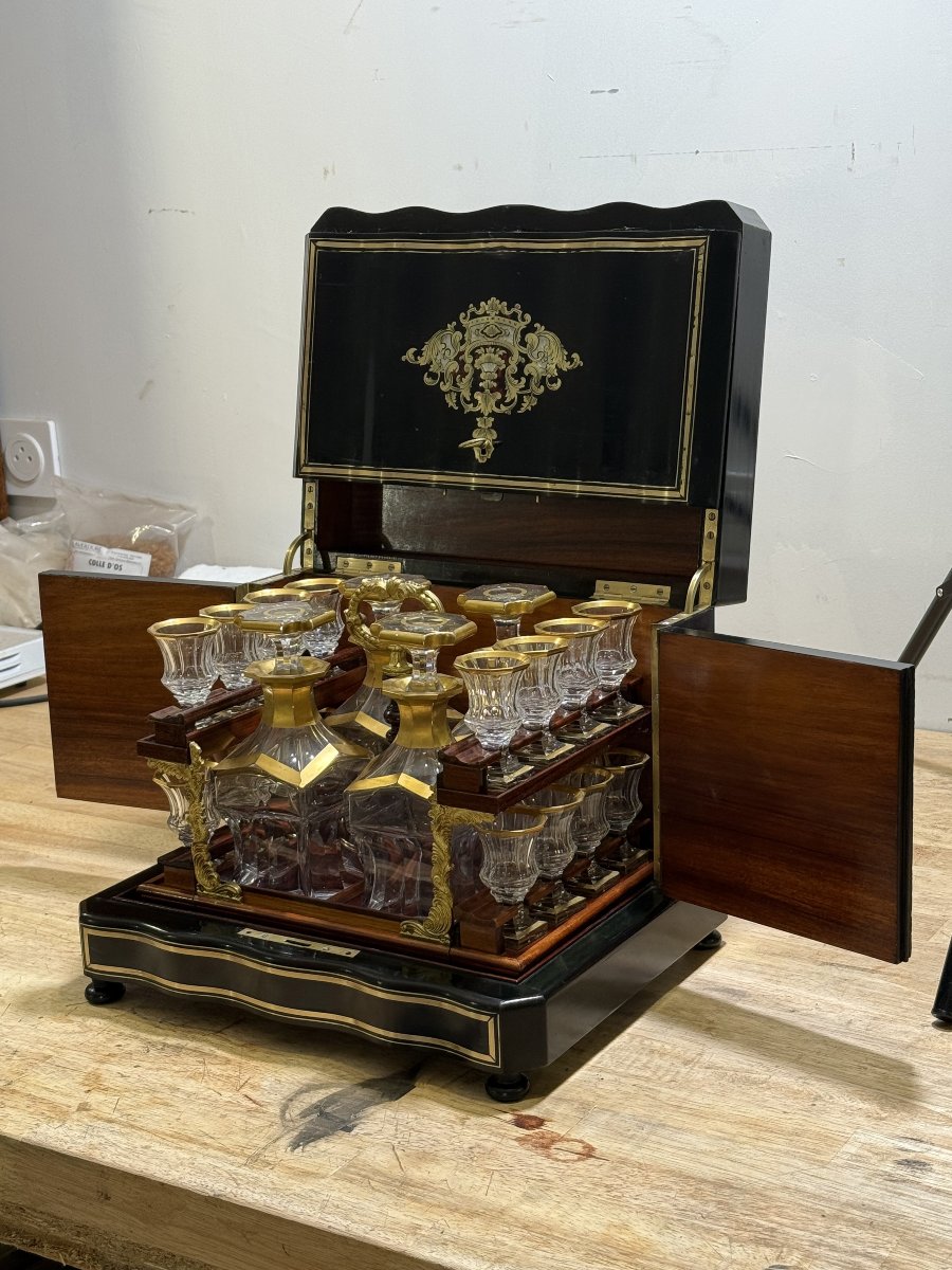 Cave à liqueur Napoléon III 