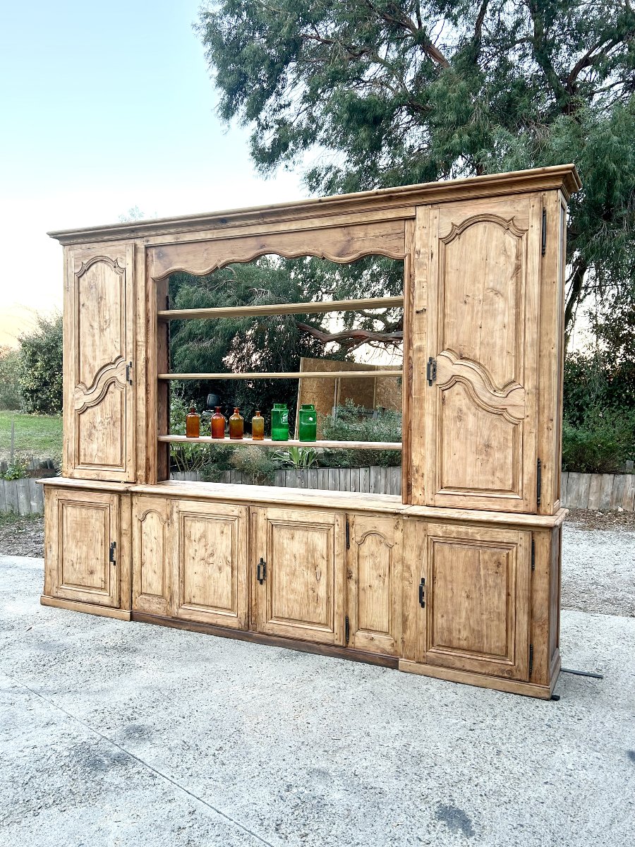 Large Antique Pharmacy Cabinet, Circa 1900–1930 -photo-2