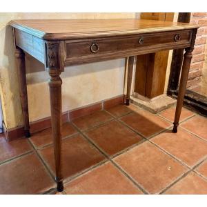 Bureau En Noyer Style XIX ème 
