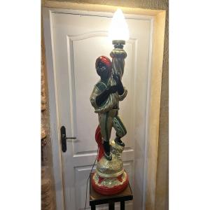 Porte torchère Maure Venicien 1930/50