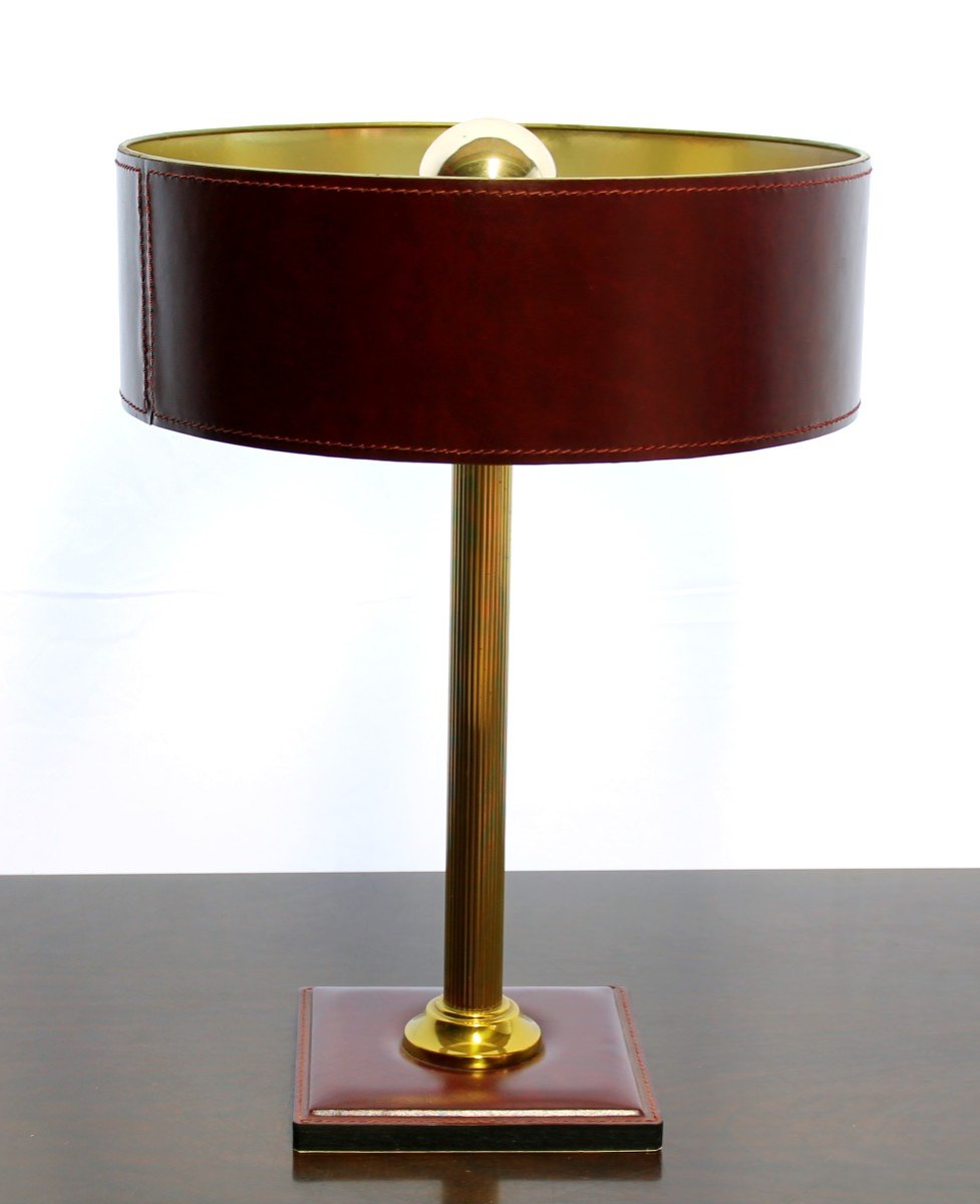 Lampe de bureau vintage blanche en métal Funiculi - Réf. 17020324
