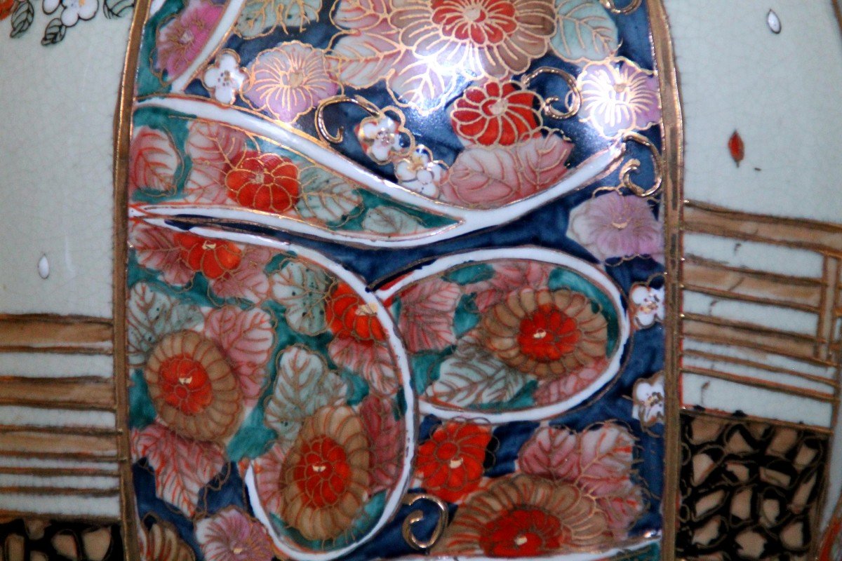 Vase Chinois En Porcelaine .-photo-3
