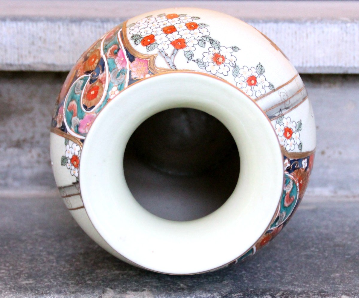 Vase Chinois En Porcelaine .-photo-2
