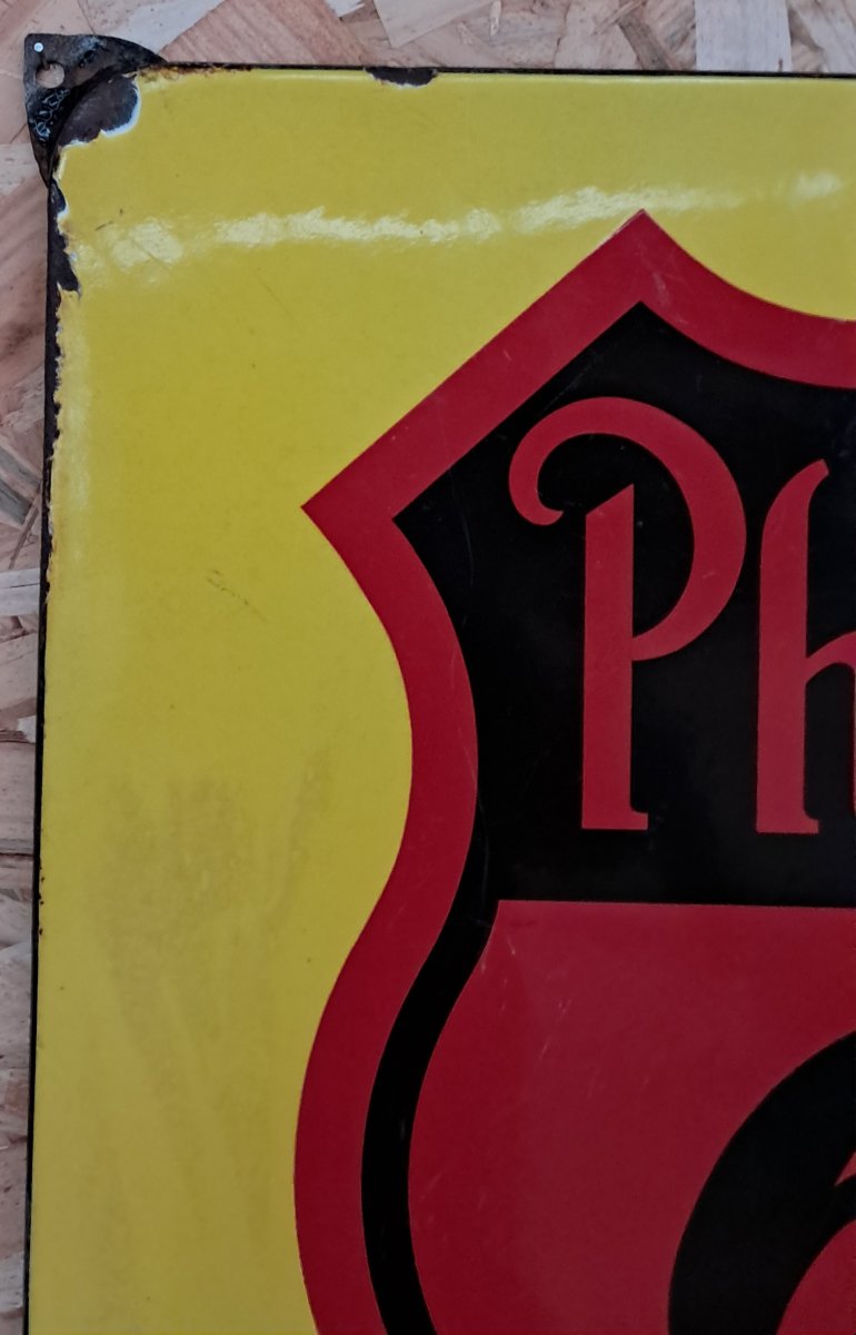 Plaque émaillée Phillips 66-photo-2