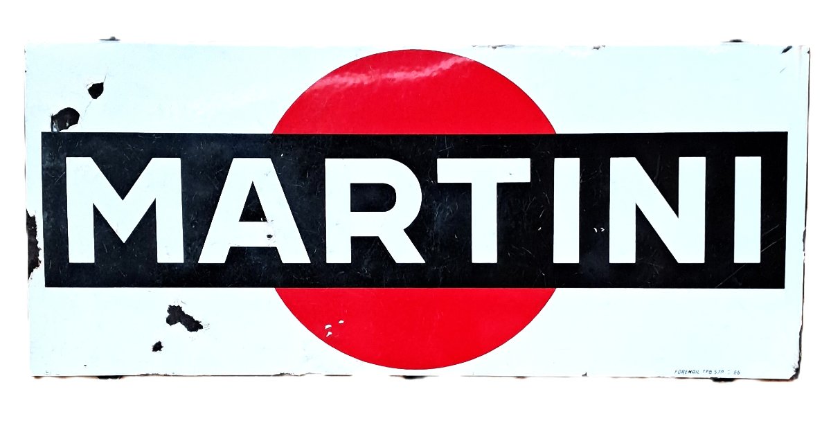 Plaque émaillée MARTINI-photo-1