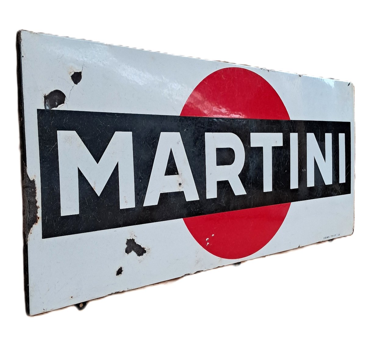 Plaque émaillée MARTINI