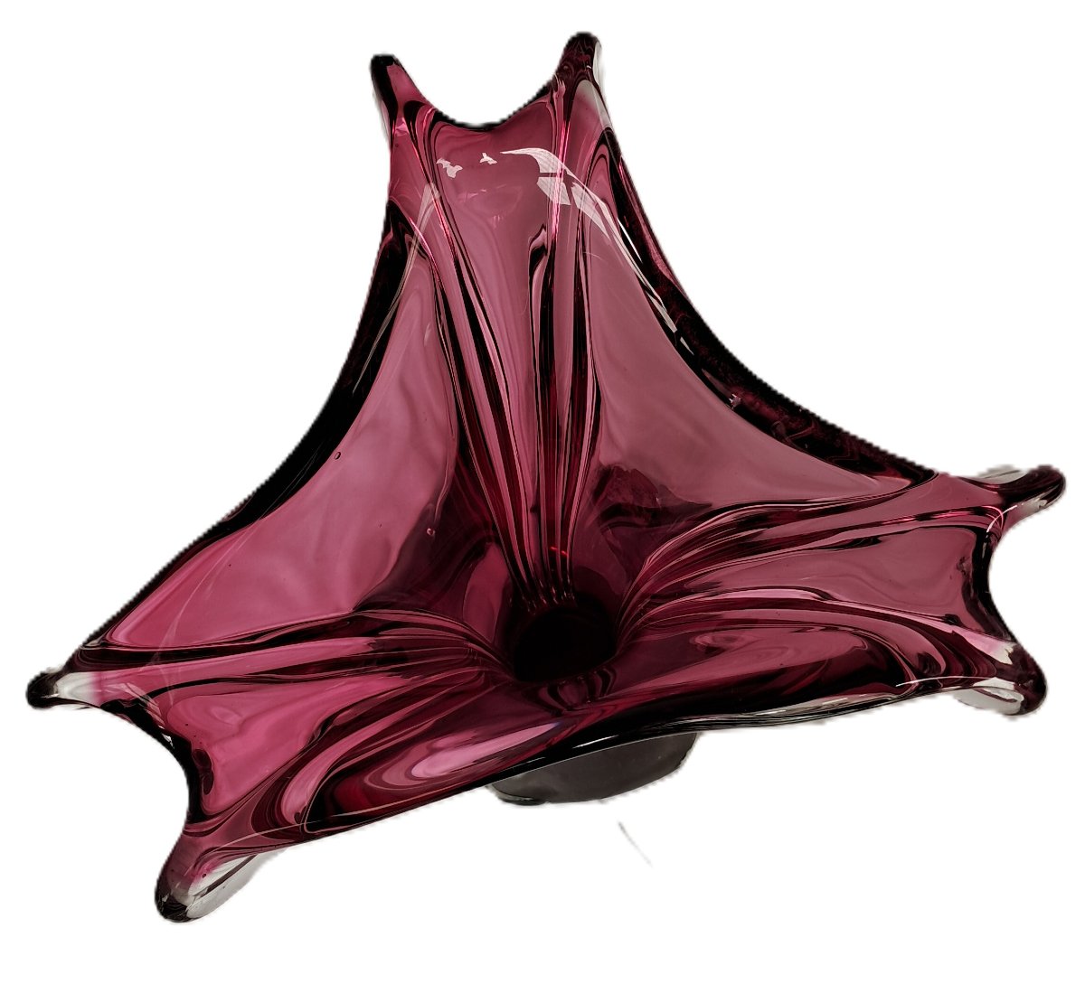 Grand vase de Murano 42 cm-photo-4