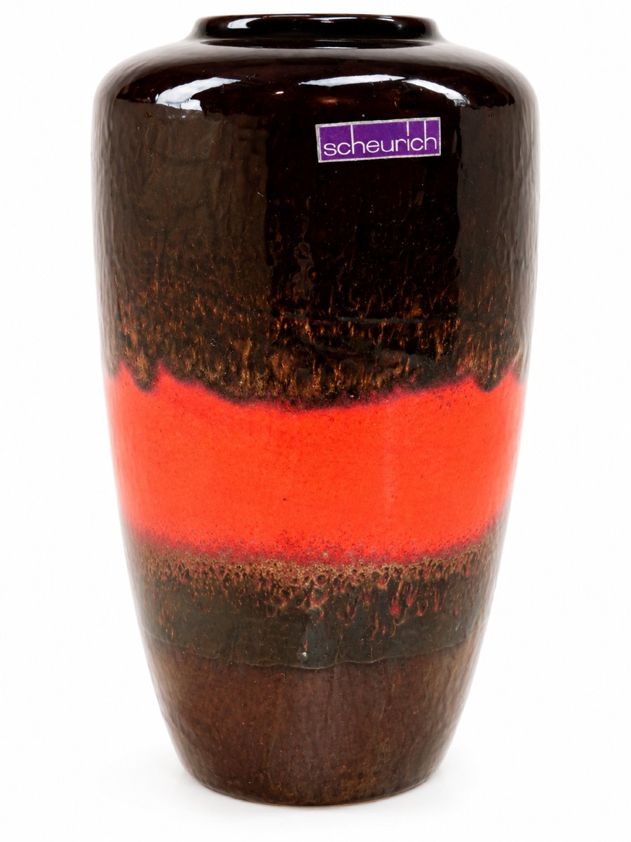 Grand vase en céramique allemande Scheurich-photo-3