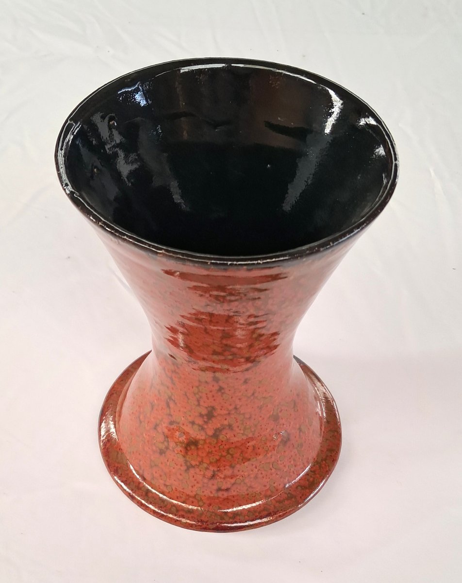  Diabolo Vase, Glazed Ceramic-photo-4