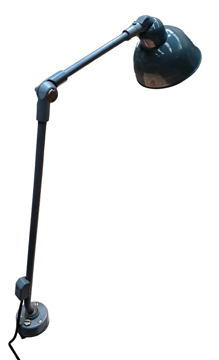lampe de bureau industrielle de la marque allemande SIEMENS.-photo-3
