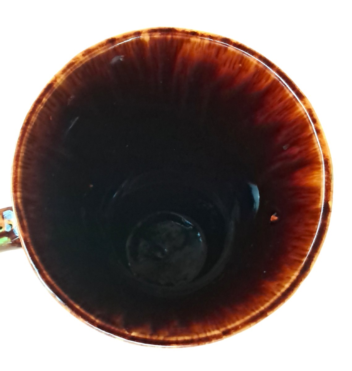 Vase de sol vintage XXL en céramique.-photo-3