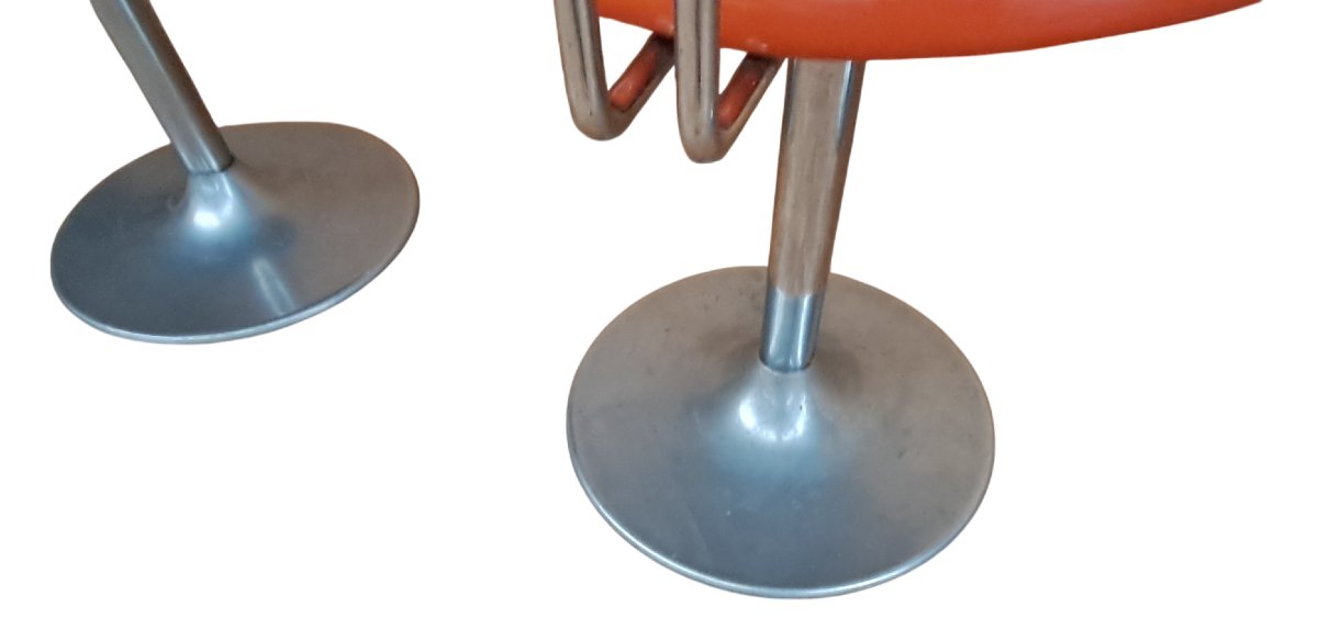 Börje Johanson-style Swivel Chairs From The 1970s-photo-1