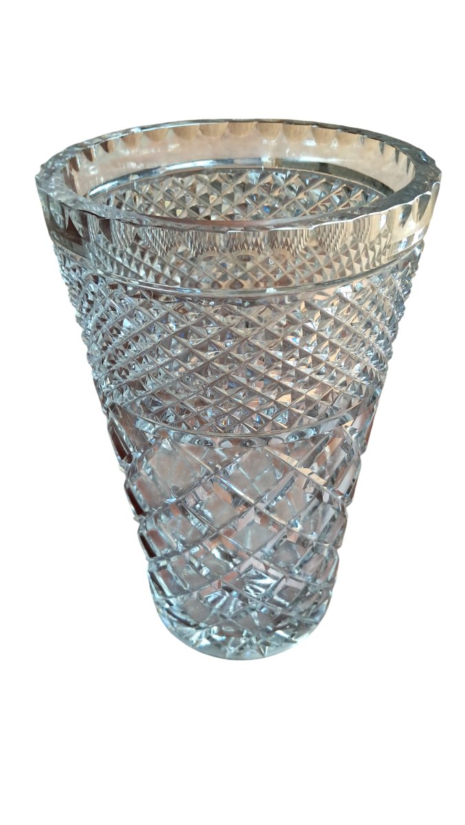 Clear Crystal Vase -photo-2
