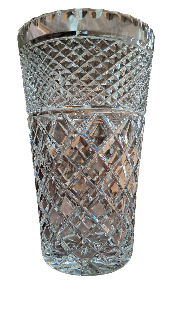 Clear Crystal Vase 