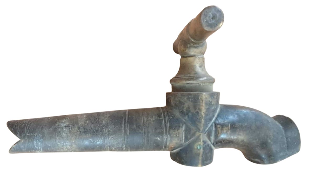 Antique Bronze Barrel Tap (cannelle) – 19th Century